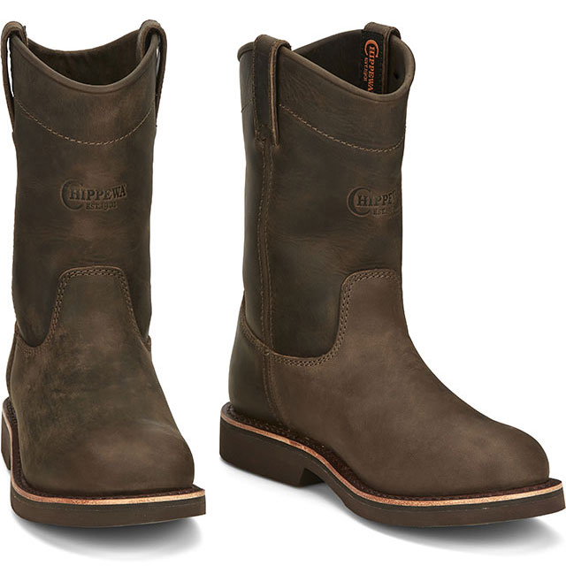 Classic 2.0 10" Pull On in Chocolate Apache (brown).